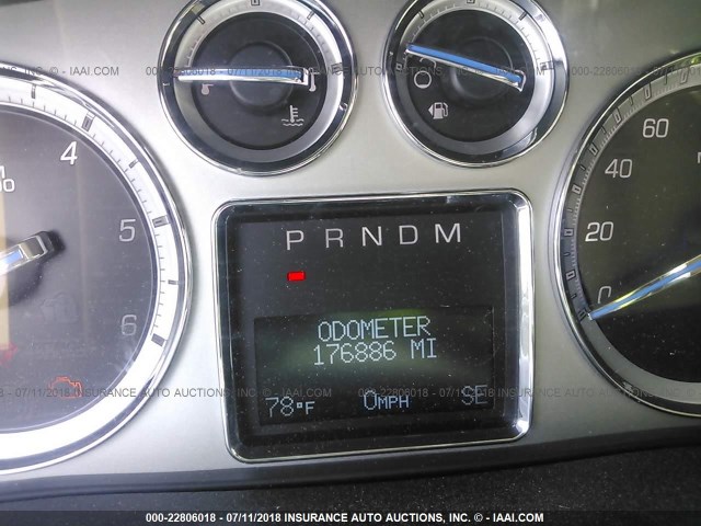 1GYFK23229R222815 - 2009 CADILLAC ESCALADE LUXURY თეთრი ფოტო 7