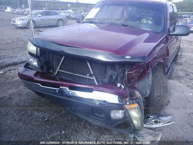 1GCEC19V07Z111705 - 2007 CHEVROLET SILVERADO C1500 CLASSIC BURGUNDY photo 6