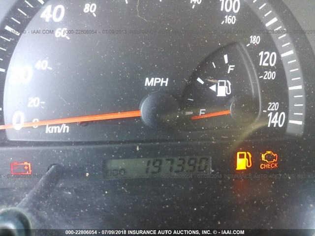 4T1BE32KX2U557712 - 2002 TOYOTA CAMRY LE/XLE/SE Qızıl foto 7