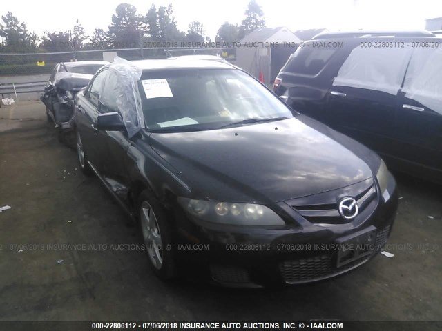1YVHP80C775M41199 - 2007 MAZDA 6 I Черный фото 1