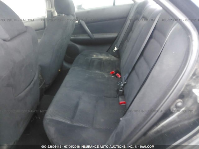 1YVHP80C775M41199 - 2007 MAZDA 6 I Черный фото 8