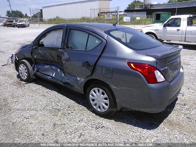 3N1CN7AP4JL824609 - 2018 NISSAN VERSA S/S PLUS/SV/SL GRAY photo 3