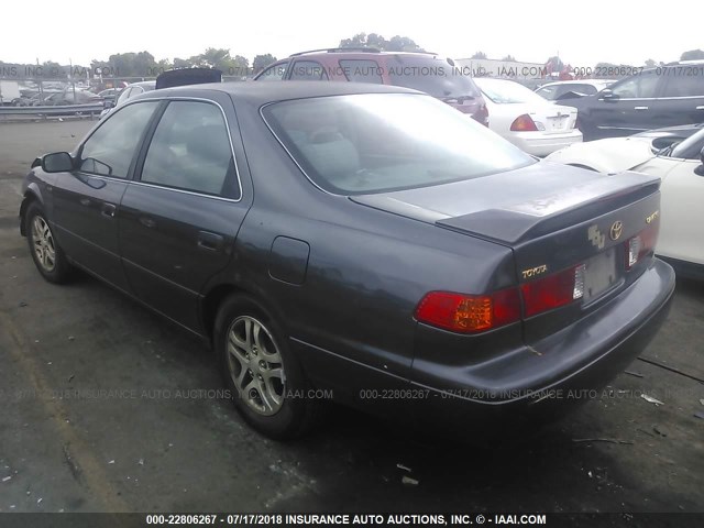 4T1BG22K41U794019 - 2001 TOYOTA CAMRY CE/LE/XLE 灰色 照片 3