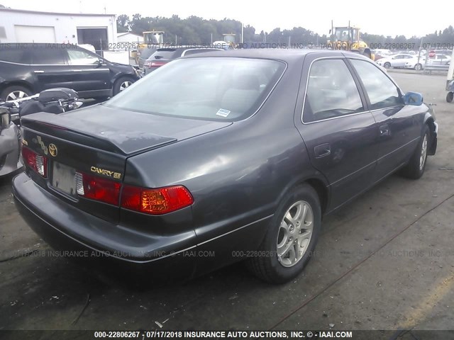 4T1BG22K41U794019 - 2001 TOYOTA CAMRY CE/LE/XLE 灰色 照片 4
