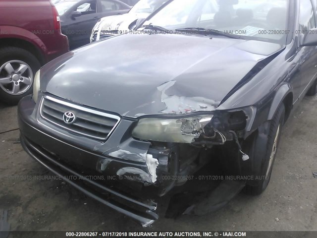 4T1BG22K41U794019 - 2001 TOYOTA CAMRY CE/LE/XLE 灰色 照片 6