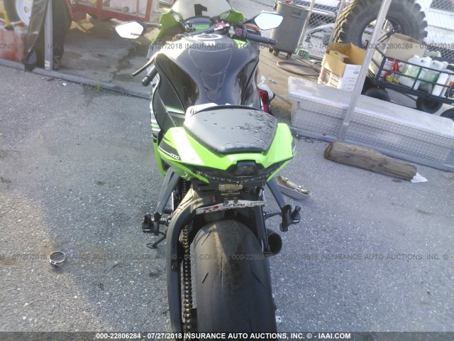 JKAZXCS19GA003066 - 2016 KAWASAKI ZX1000 S GREEN photo 6