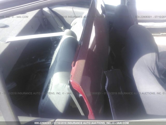 1G8AJ55F07Z112311 - 2007 SATURN ION LEVEL 2 Tünd qırmızı foto 8