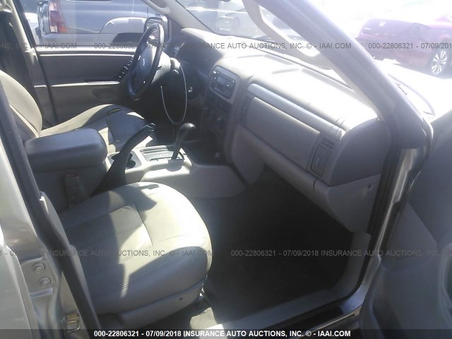 1J4GX48S24C163450 - 2004 JEEP GRAND CHEROKEE LAREDO/COLUMBIA/FREEDOM 银色 照片 5