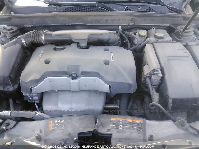 1G11B5SL2FF114597 - 2015 CHEVROLET MALIBU LS ნაცრისფერი ფოტო 10
