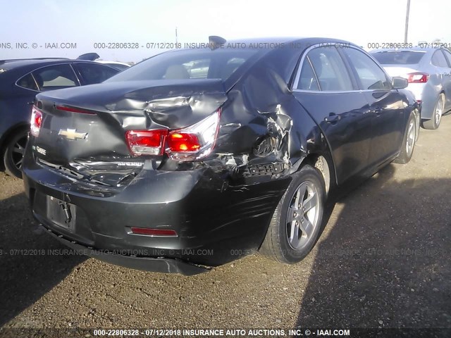 1G11B5SL2FF114597 - 2015 CHEVROLET MALIBU LS GRAY photo 4