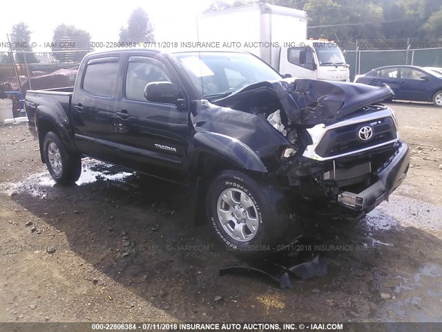 3TMLU4EN9FM172966 - 2015 TOYOTA TACOMA DOUBLE CAB/TRD PRO BLACK photo 1