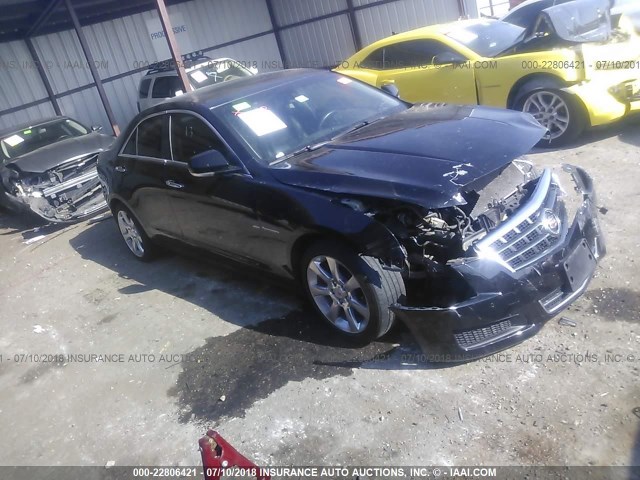 1G6AB5RX1D0142197 - 2013 CADILLAC ATS LUXURY BLACK photo 1