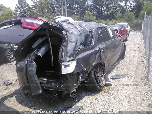 1C4RDHDG7HC610649 - 2017 DODGE DURANGO GT GRAY photo 4