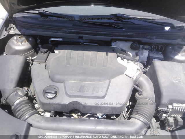 1G1ZE5E75AF215134 - 2010 CHEVROLET MALIBU LTZ 锡色 照片 10