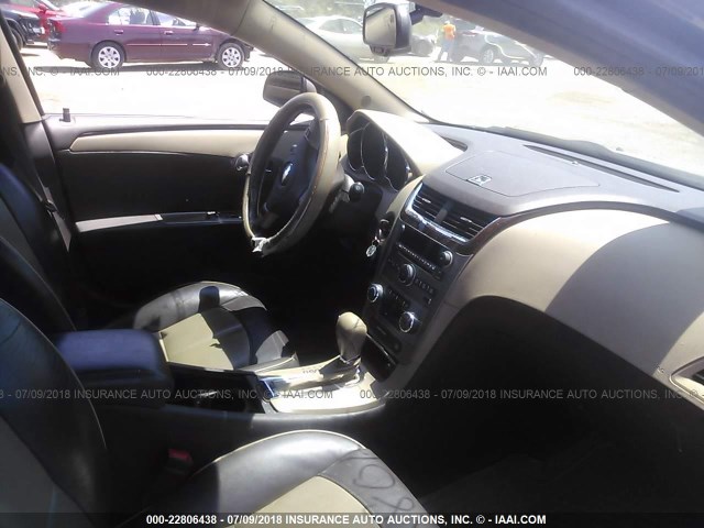 1G1ZE5E75AF215134 - 2010 CHEVROLET MALIBU LTZ 锡色 照片 5