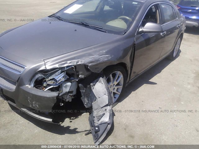 1G1ZE5E75AF215134 - 2010 CHEVROLET MALIBU LTZ 锡色 照片 6