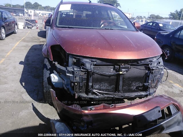 JN8AZ08W64W309675 - 2004 NISSAN MURANO SL/SE ORANGE photo 6