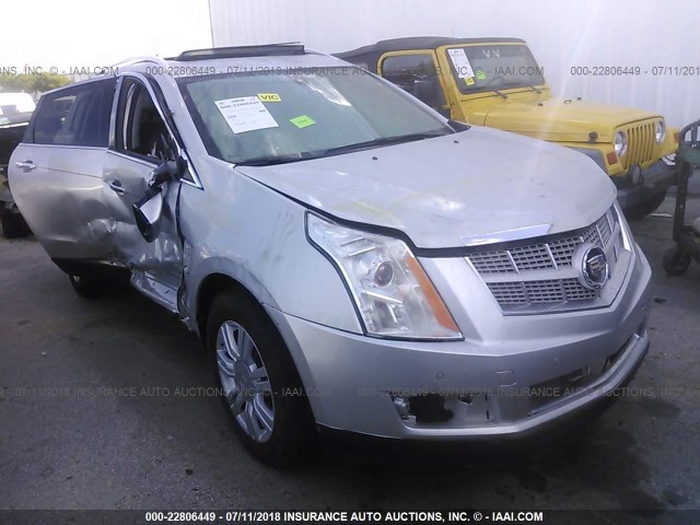 3GYFNBE36ES576289 - 2014 CADILLAC SRX LUXURY COLLECTION SILVER photo 1