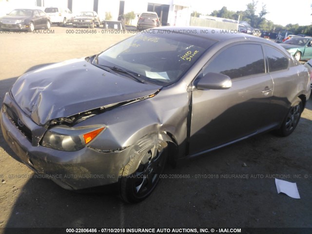 JTKDE167380274942 - 2008 TOYOTA SCION TC 灰色 照片 2