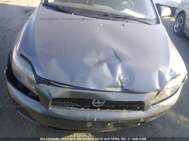 JTKDE167380274942 - 2008 TOYOTA SCION TC 灰色 照片 6