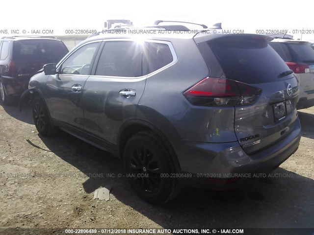 5N1AT2MVXJC747145 - 2018 NISSAN ROGUE SV/SL GRAY photo 3