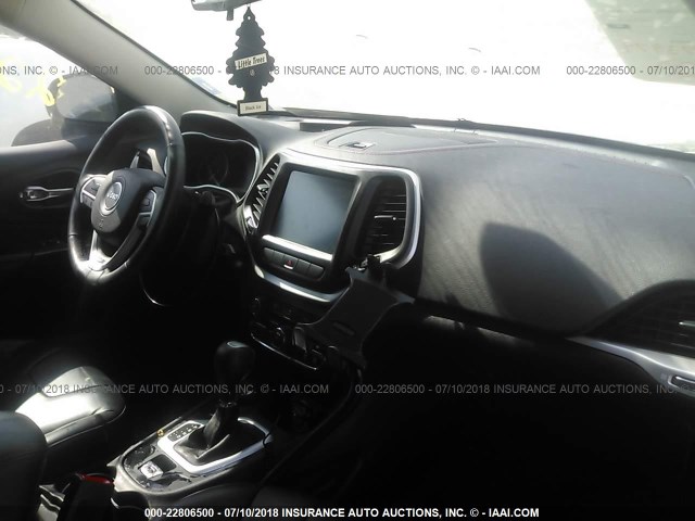 1C4PJMBS7EW131822 - 2014 JEEP CHEROKEE TRAILHAWK 灰色 照片 5