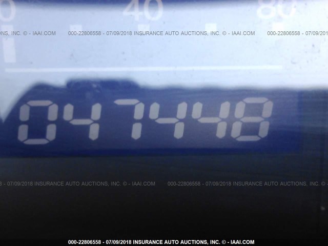 JHMGE8H37DC037076 - 2013 HONDA FIT BLUE photo 7