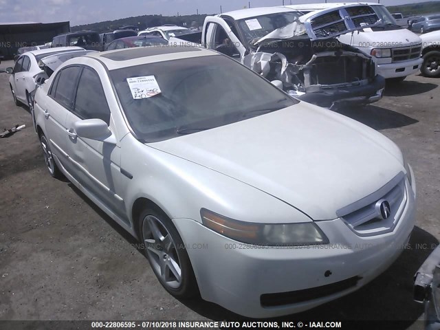 19UUA66256A058751 - 2006 ACURA 3.2TL WHITE photo 1