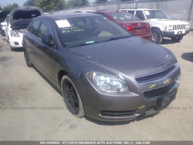 1G1ZA5EU7CF226639 - 2012 CHEVROLET MALIBU LS Qəhvəyi foto 1