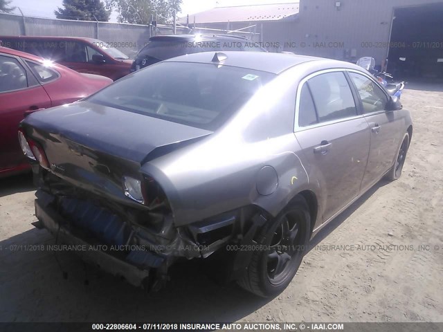 1G1ZA5EU7CF226639 - 2012 CHEVROLET MALIBU LS Qəhvəyi foto 4