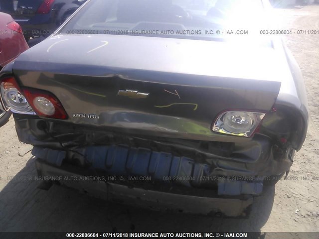 1G1ZA5EU7CF226639 - 2012 CHEVROLET MALIBU LS Qəhvəyi foto 6