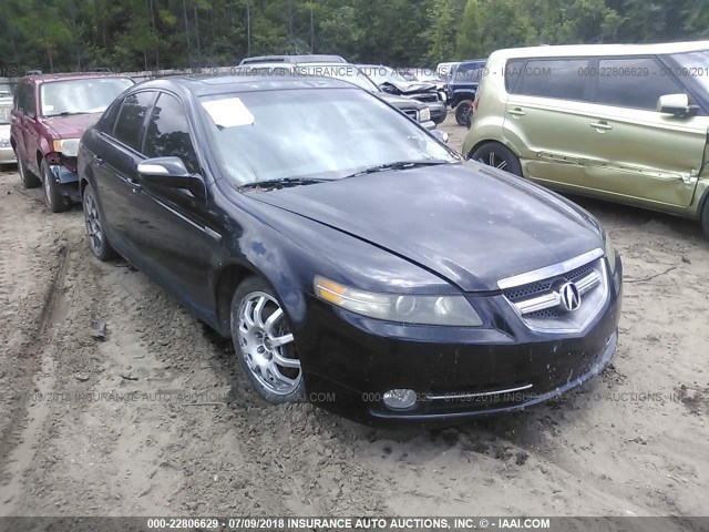 19UUA76547A047001 - 2007 ACURA TL TYPE S BLACK photo 1