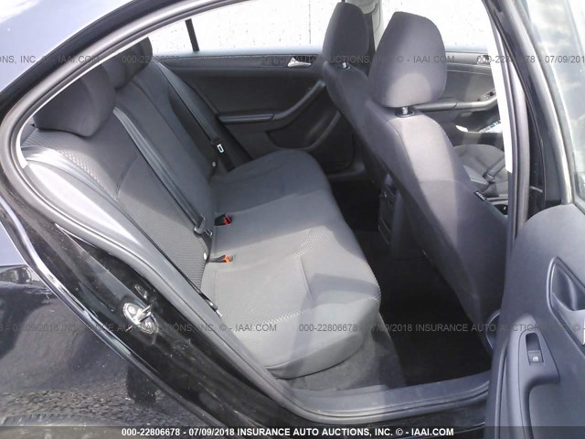 3VW1K7AJ4EM402460 - 2014 VOLKSWAGEN JETTA S შავი ფოტო 8