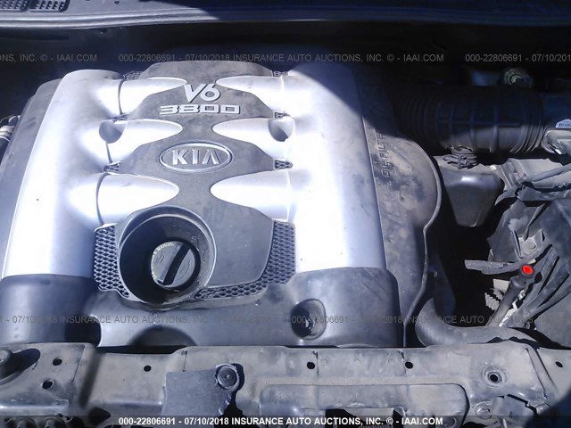 KNDMB233566049794 - 2006 KIA SEDONA EX/LX BLUE photo 10