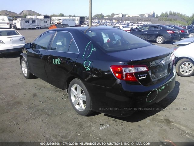 4T1BF1FK9EU323576 - 2014 TOYOTA CAMRY L/SE/LE/XLE 黑色 照片 3