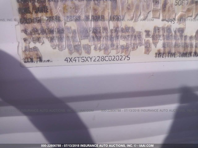 4X4TSXY228C020275 - 2008 FOREST RIVER OTHER  白色 照片 9