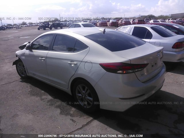 5NPD84LF6HH132213 - 2017 HYUNDAI ELANTRA SE/VALUE/LIMITED GRAY photo 3