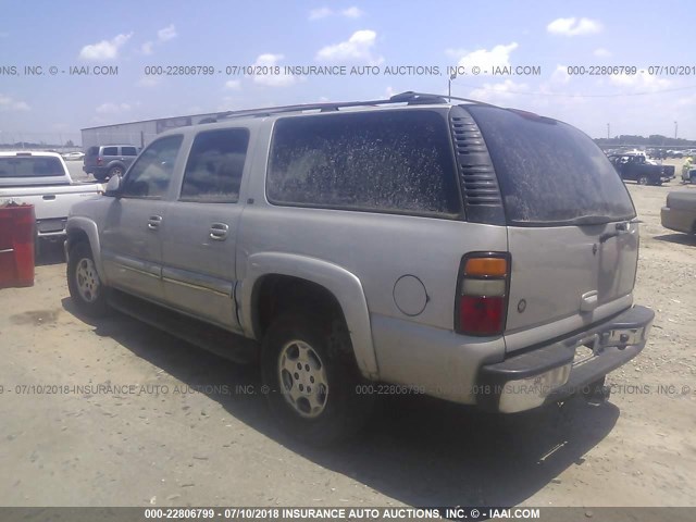 1GNEC16ZX4J173329 - 2004 CHEVROLET SUBURBAN C1500 GRAY photo 3