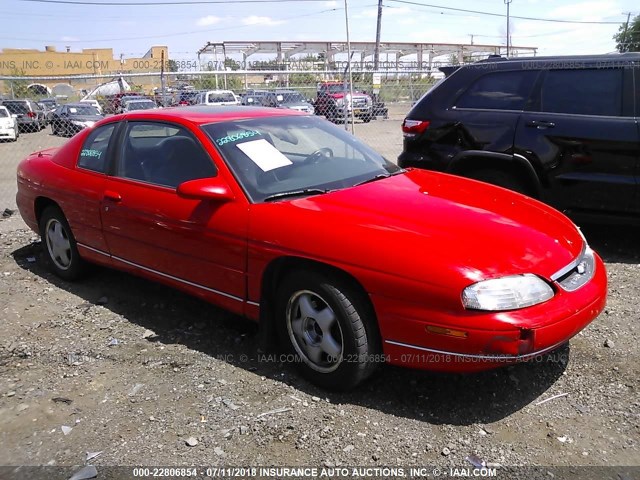 2G1WW12M9X9180795 - 1999 CHEVROLET MONTE CARLO LS 红色 照片 1