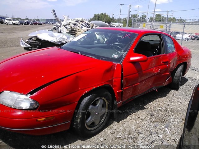 2G1WW12M9X9180795 - 1999 CHEVROLET MONTE CARLO LS 红色 照片 6