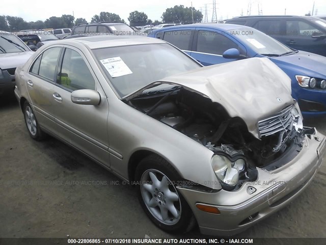 WDBRF81J93F381794 - 2003 MERCEDES-BENZ C 240 4MATIC GOLD photo 6