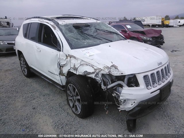 1C4NJCEA6GD761799 - 2016 JEEP COMPASS LATITUDE 白色 照片 1