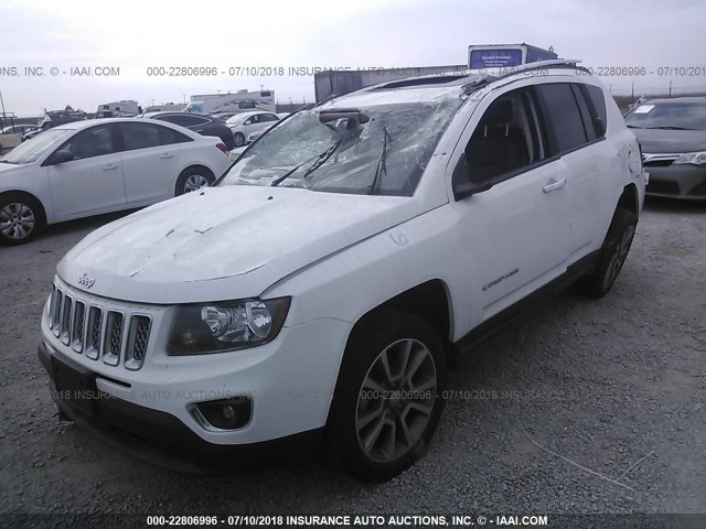 1C4NJCEA6GD761799 - 2016 JEEP COMPASS LATITUDE 白色 照片 2
