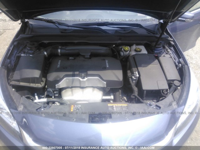 1G11C5SL3FF232297 - 2015 CHEVROLET MALIBU 1LT 蓝色 照片 10