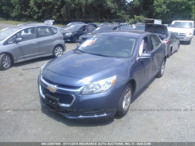 1G11C5SL3FF232297 - 2015 CHEVROLET MALIBU 1LT 蓝色 照片 2
