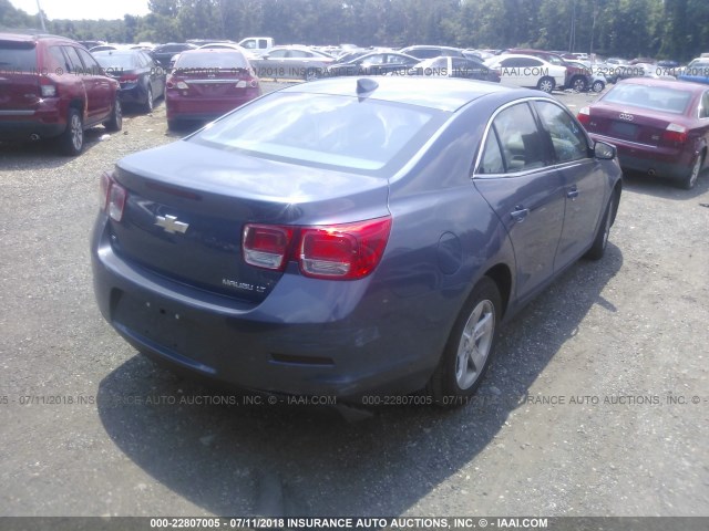 1G11C5SL3FF232297 - 2015 CHEVROLET MALIBU 1LT 蓝色 照片 4