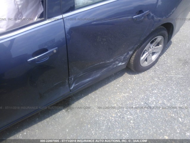 1G11C5SL3FF232297 - 2015 CHEVROLET MALIBU 1LT 蓝色 照片 6