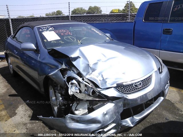 4T1FA38P97U108108 - 2007 TOYOTA CAMRY SOLARA SE/SLE ღია ლურჯი ფოტო 1