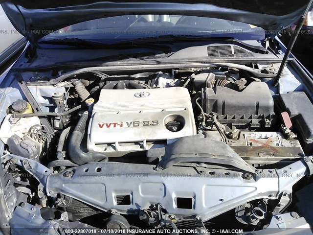 4T1FA38P97U108108 - 2007 TOYOTA CAMRY SOLARA SE/SLE ღია ლურჯი ფოტო 10