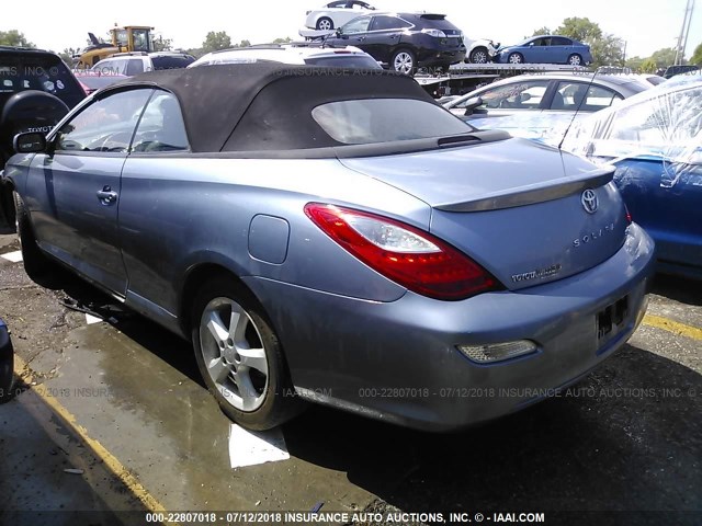4T1FA38P97U108108 - 2007 TOYOTA CAMRY SOLARA SE/SLE ღია ლურჯი ფოტო 3